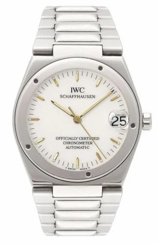 IWC Ingenieur SL Chronometer Stainless Steel / White / Bracelet IW3521-01 (3521-01, IW352101)